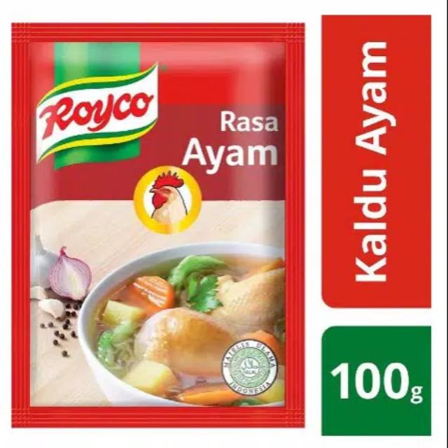 

Royco Bumbu Penyedap Makanan Rasa Kaldu Ayam 100 gr
