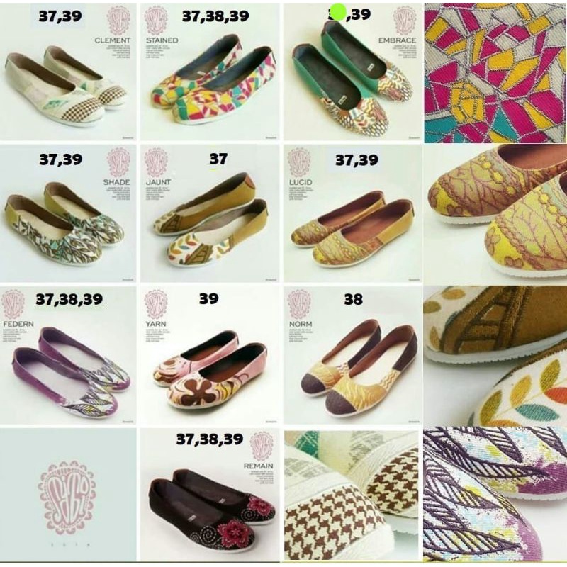 Sepatu flatshoes mimosabi old design