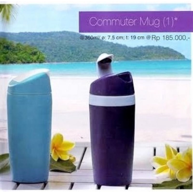 tupperware commuter mug - botol minum - tumblr - gelas minum