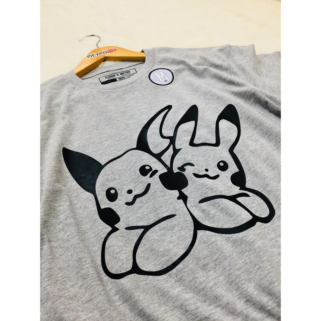 Tshirt Pikachu X Raichu Pokemon