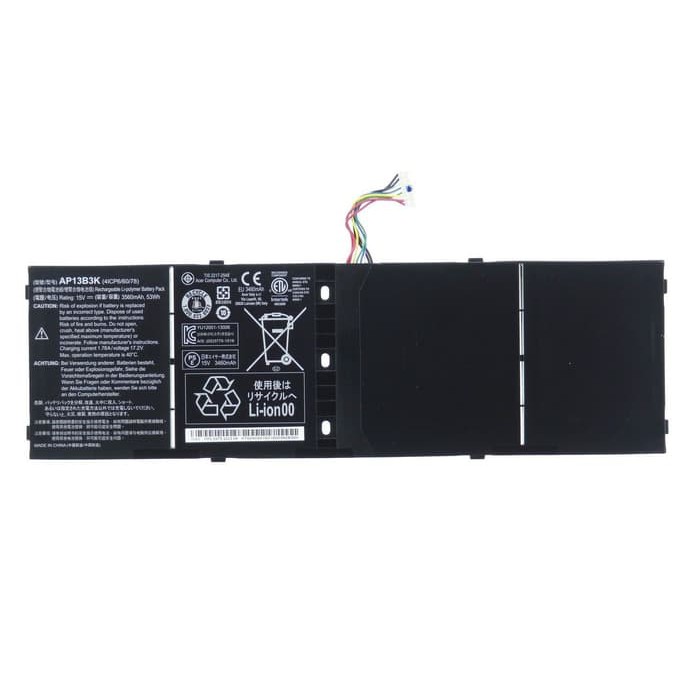 Original Baterai Laptop Acer Aspire M5-583P V5-452 V5-452G V5-452P V5-452PG V5-473 AP13B3K Series