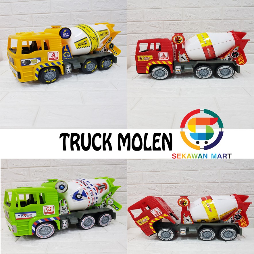 Mainan Anak Truck Molen/ Mainan Truk Molen Pasir 8081A