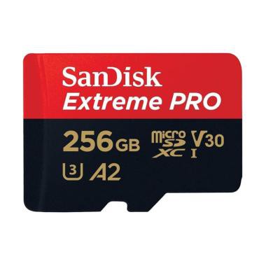 Memory Card Microsd 256gb 170Mbps Extreme Pro A2 Original Garansi Resmi Seumur Hidup