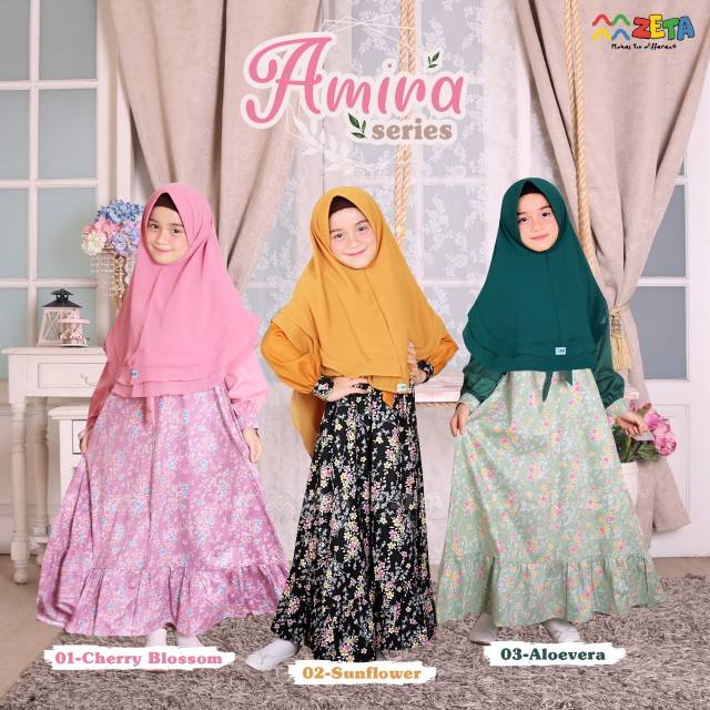 Gamis amira/ amira/ amira zeta/gamisanak/zetaoutfit/gamis zeta/gamis bagus/gamis lucu/gamis anak