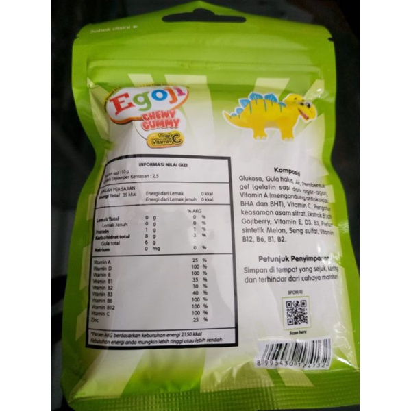 EGOJI CHEWWY GUMMI 1 SACHET