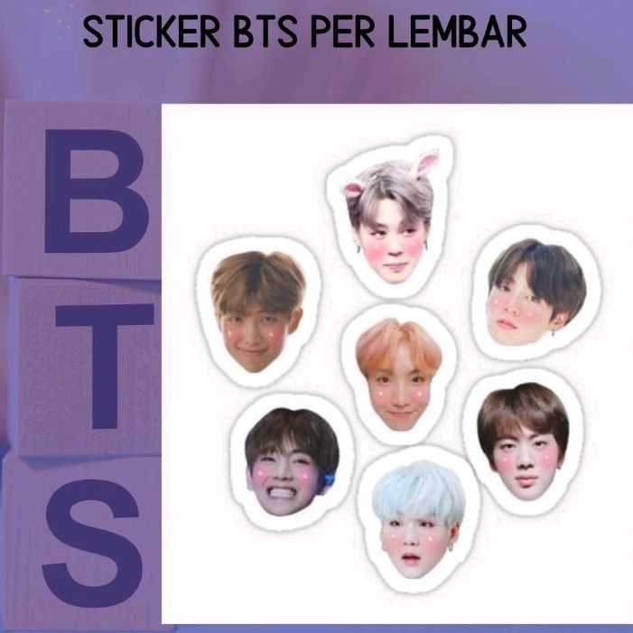 

STICKER BTS/STICKER JOURNAL MURAH PER LEMBAR