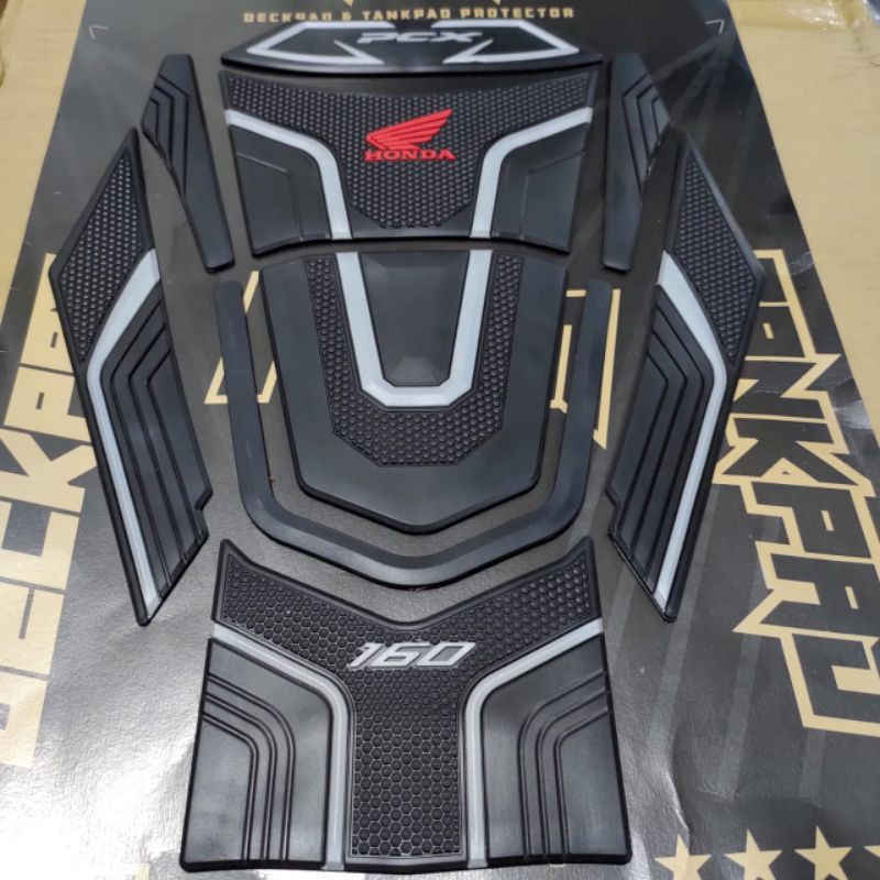 Tankpad Honda PCX 160 New Bahan Karet Premium 3D Merk Adm