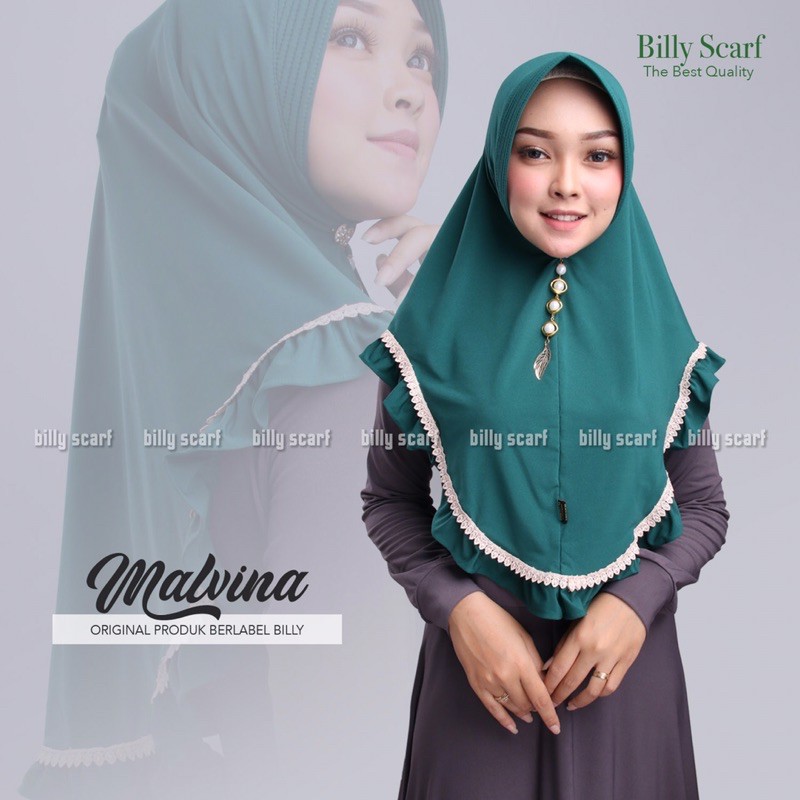 Bergo MALVINA Renda Ori Billy scraf