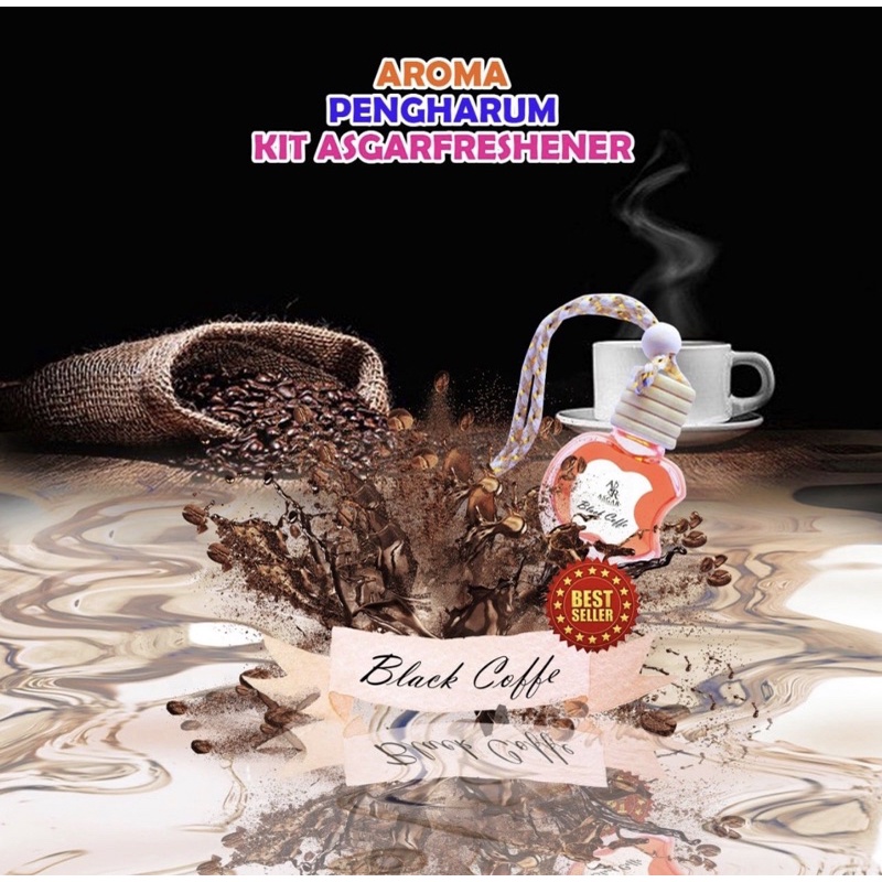 ASGAR FRESHENER - Pengharum Ruangan - Pewangi Ruangan - Pengharum Mobil -  Parfum Botol Apel