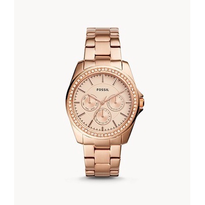 Fossil Janice Multifunction Rose-Gold-Tone  [BQ3316]