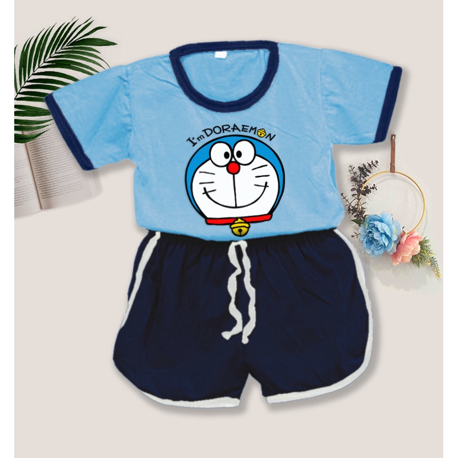 Rillo - Setelan Baju Playset Cupa Cups Anak / Sete