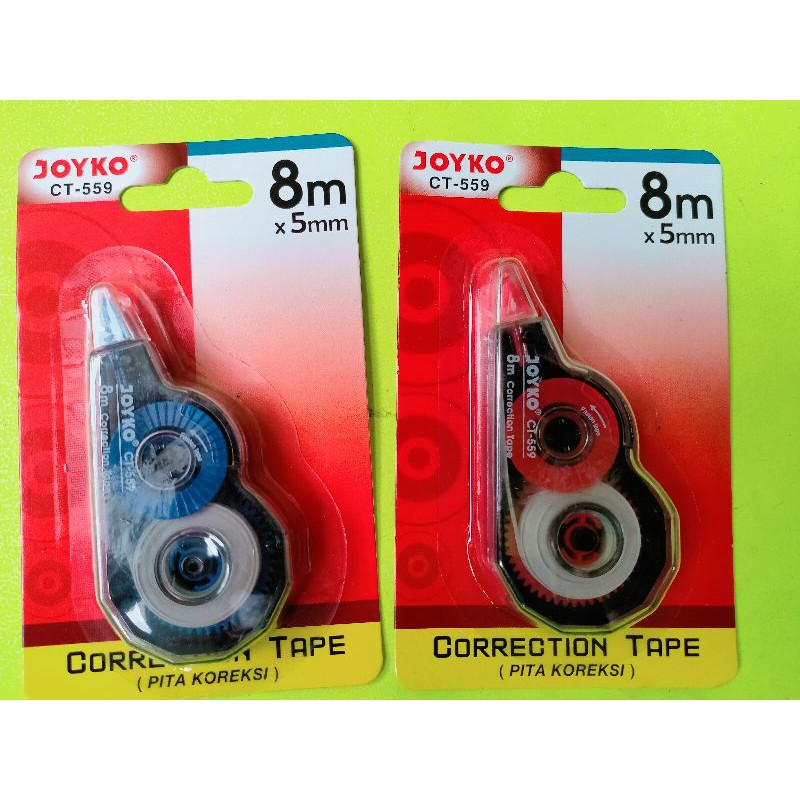 

Correction tape Joyko CT-559 8 meter KORTEP Penghapus Grosir