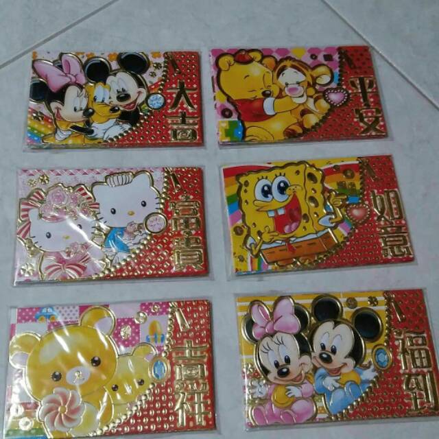 

Angapo model Amplop isi 6pcs