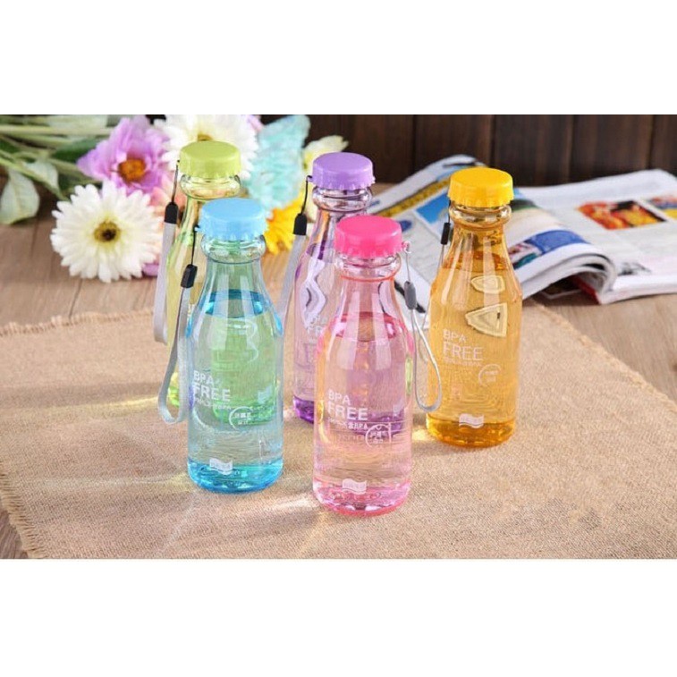 Botol Minum Soda 500 ml BPA FREE Transparan