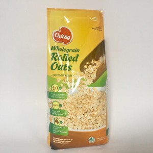

OATSY WHOLEGRAIN ROLLED OATS 1KG (OATMEAL UTUH)