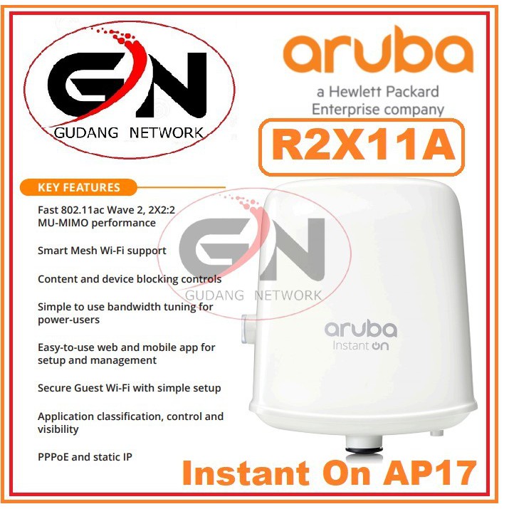 Aruba Instant On AP17 / Aruba R2X11A HP Aruba Instant On AP 17