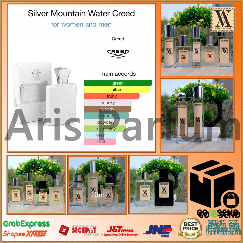 Aris Parfum Creed Silver Mountain Water