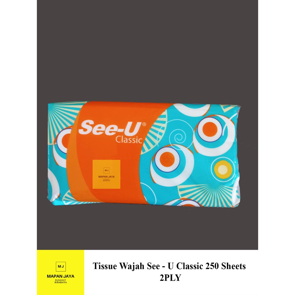 Tisu Tissue Facial See-U See U 250 sheet 2ply PROMO