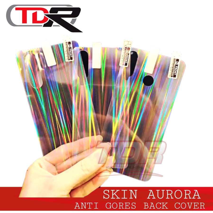 Garskin Skin Aurora - Anti Gores Belakang Xiaomi Mi 10t Mi 10t Pro Redmi 10 Redmi 9 9a 8 8a 8a Pro Redmi Note 9 Note 10 Pro Note 11 Note 8 Pro Note 9 Pro Note 11 Pro