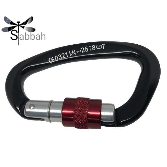 Karabiner Climbing Carabiner D Shape CE2008 Quickdraw Buckle