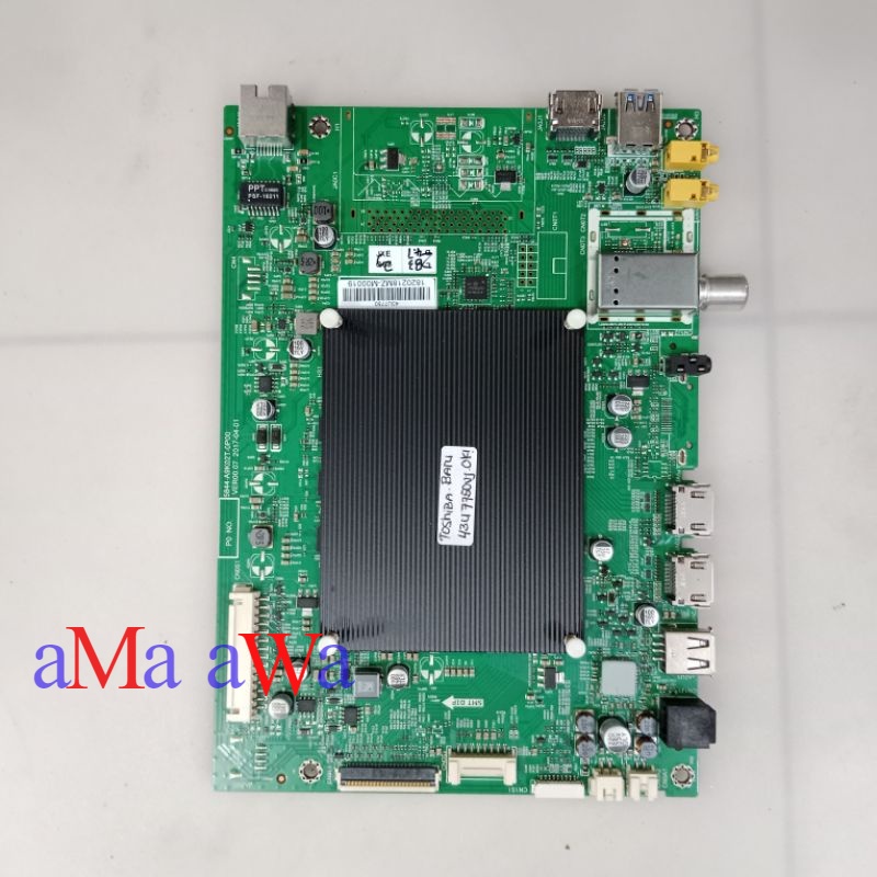 mainboard mb mesin tv led TOSHIBA 43U7750VJ (BARU) modul tv mobo mesin tv toshiba led ori