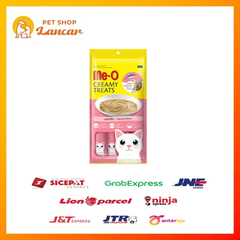 Katsuo - Meo Creamy Treats Liquid Snack Meo Kucing