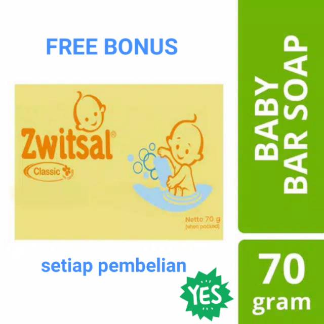 Switzal baby soap clasic 70 gr , sabun bayi ,sabun batang bayi ,sabun batang switsal