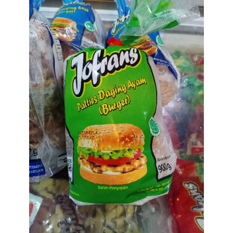 

Jofrans Burger Patty 900gr