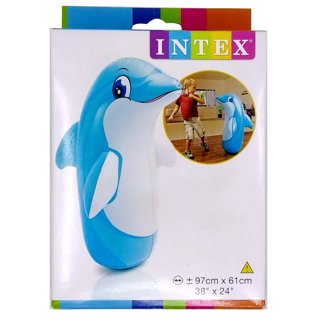 Intex Samsak Animal Bop Bags Mainan Anak Balon Tinju