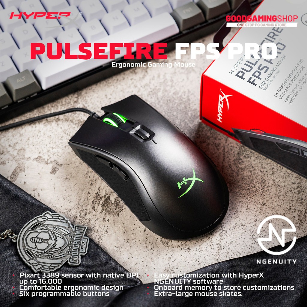 HyperX Pulsefire FPS Pro - Gaming Mouse