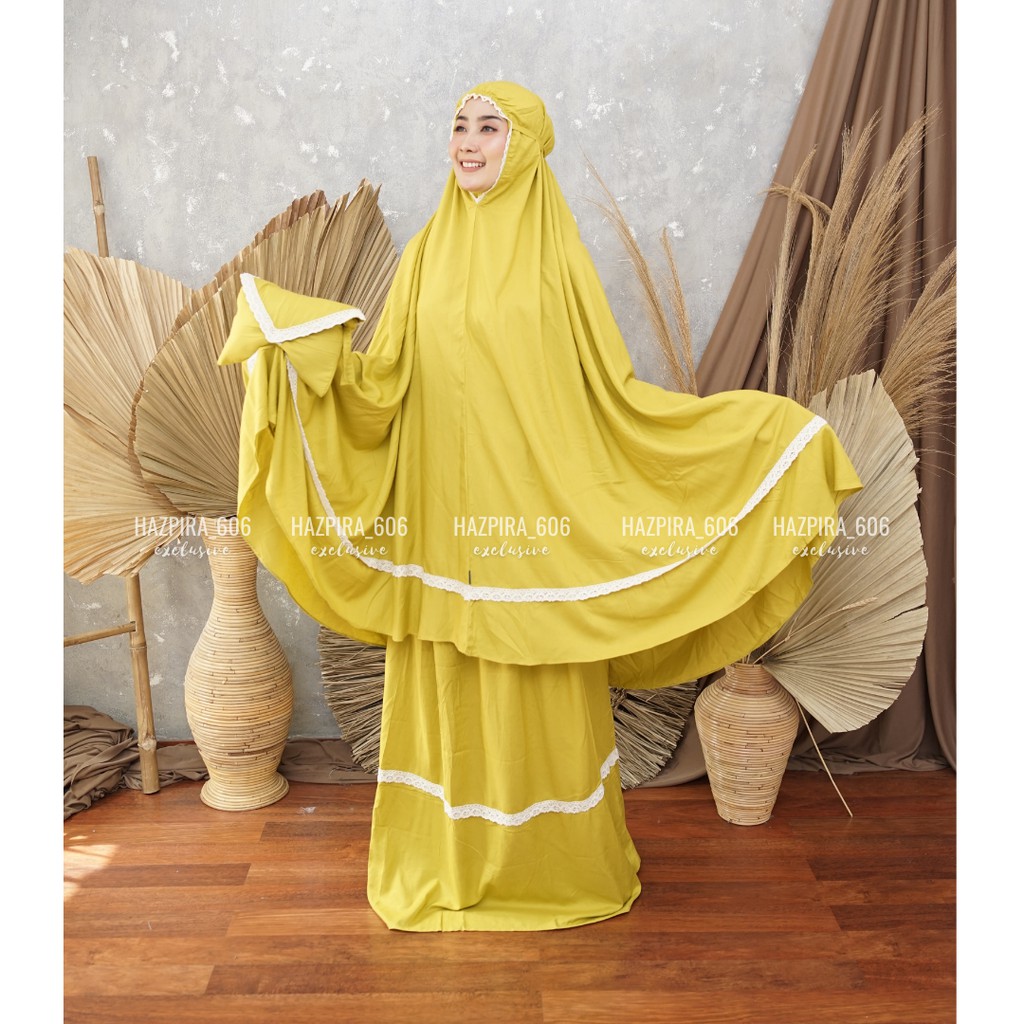 MUKENA DEWASA TRAVELING RAYON RENDA JUMBO