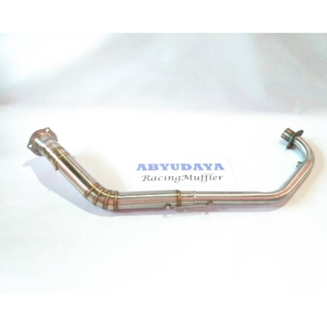 Header atau pipa leher knalpot racing byson pnp ke silincer ORI fu