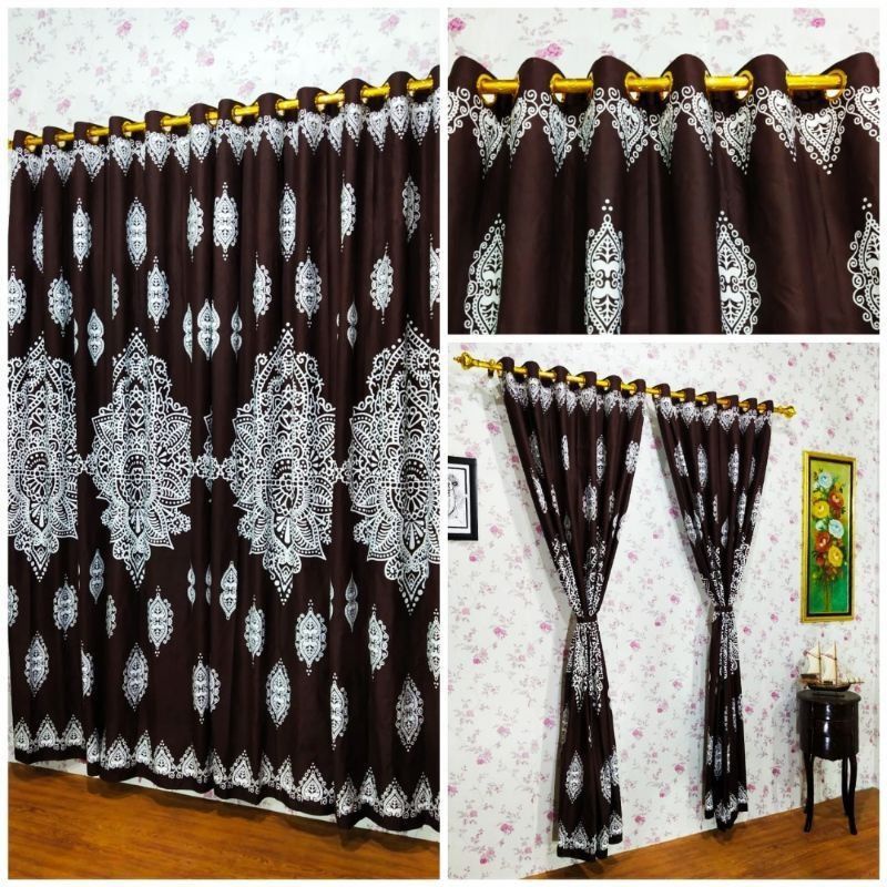 SMOKRING 12 LUBANG RING/GORDEN PINTU/GORDEN JENDELA MOTIF MEWAH BEST SELLER