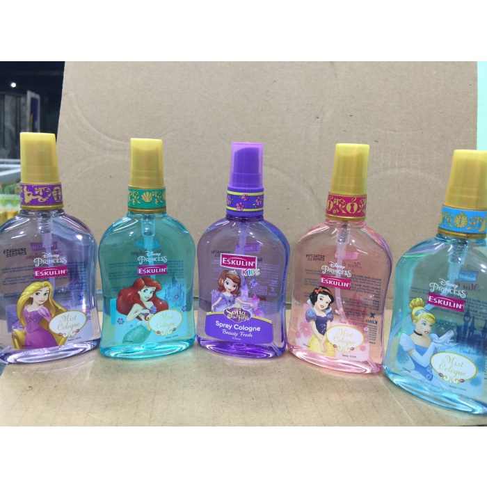 Eskulin Kids Spray Mist Cologne Princess Collection ORIGINAL 100%  / Parfum semprot Anak