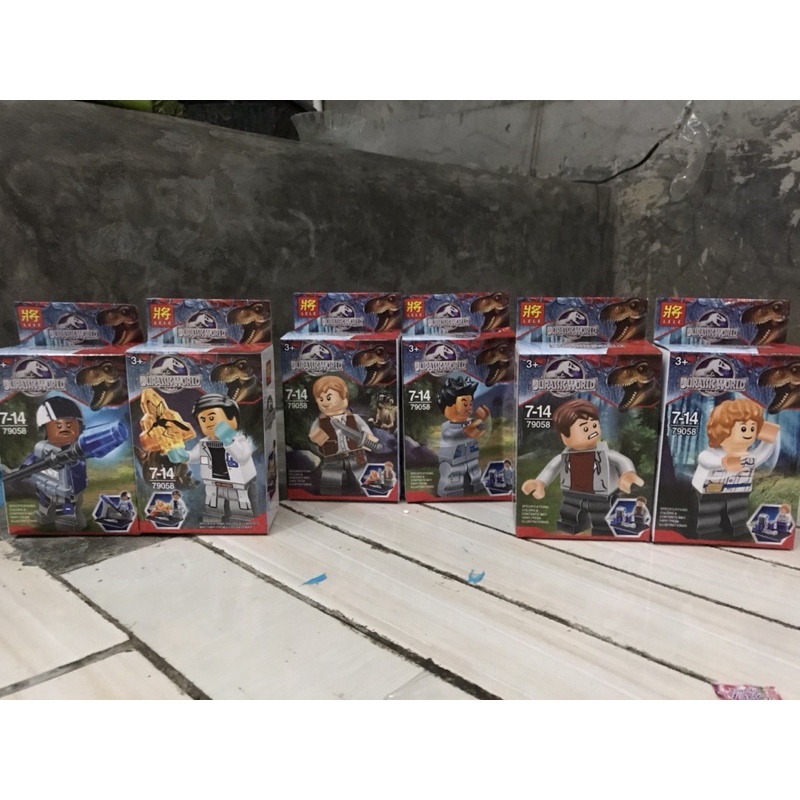 Lego Jurassic World Merk LELE Bootleg/KW