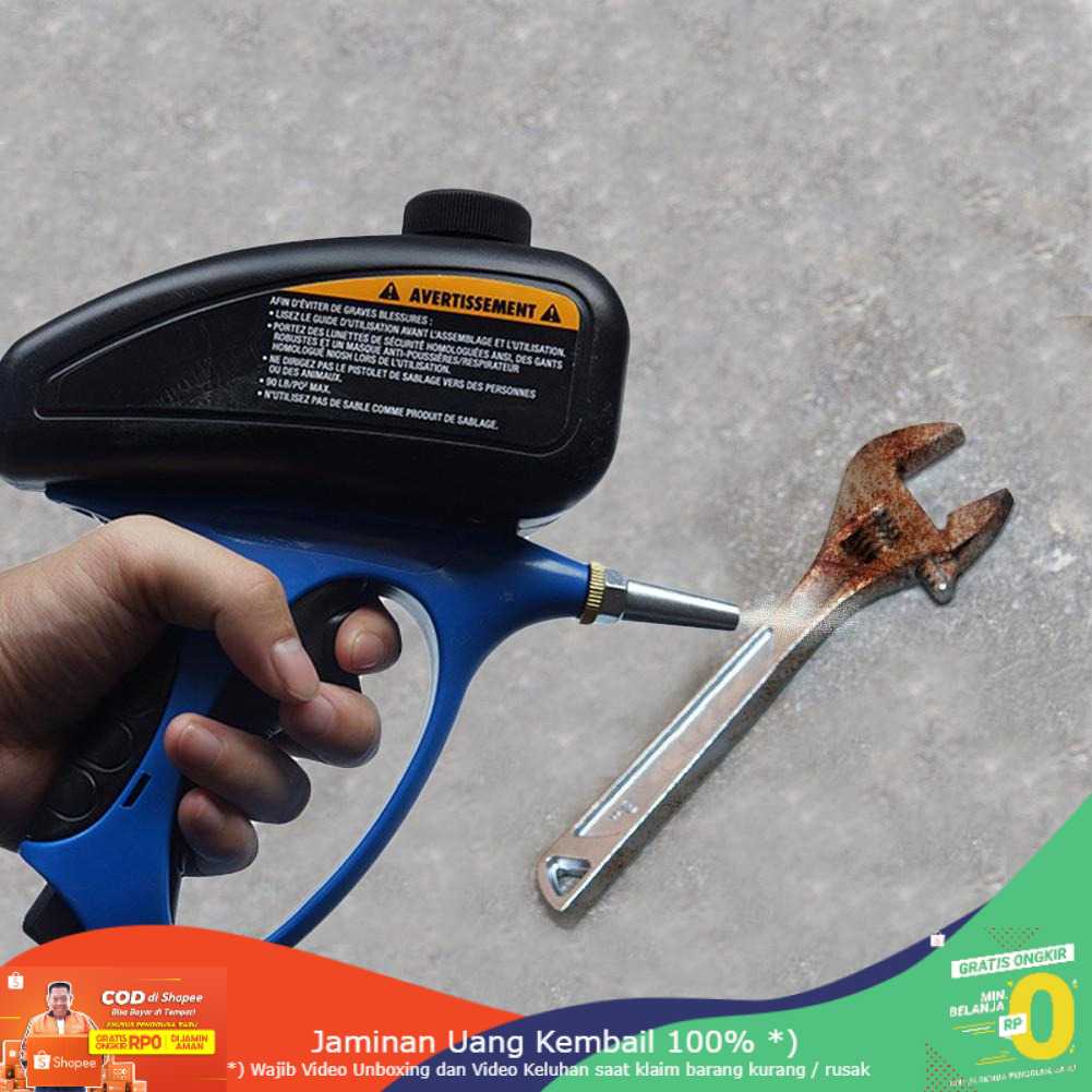 (BISA COD) RVOSTR VAHIGCY Sand Blaster Pneumatic Gun Penghilang Karat 90PSI - AS119