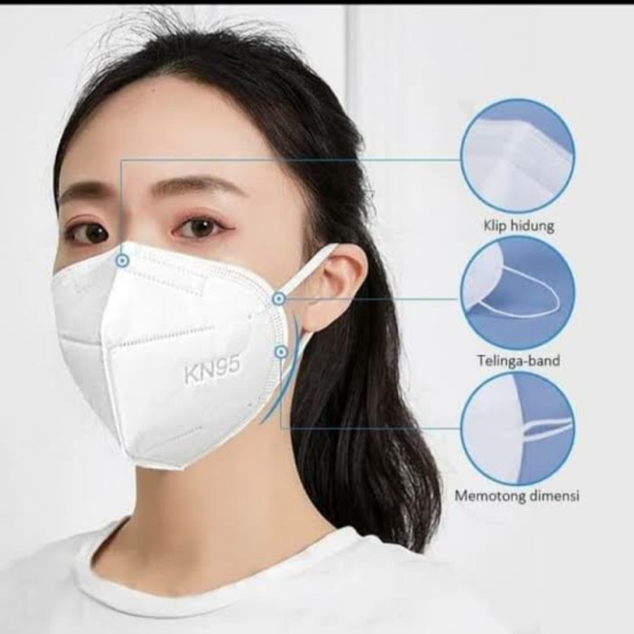 Grosir Masker Mouson KN95 5 ply isi 50 Masker KN95 Murah Mouson Mask