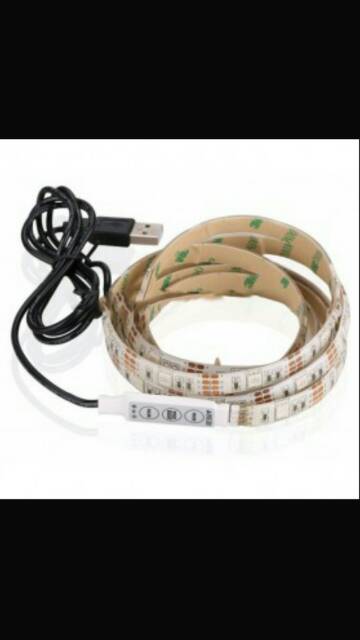 Mood Light Led Strip 5050 RGB 1M with USB Controller - White