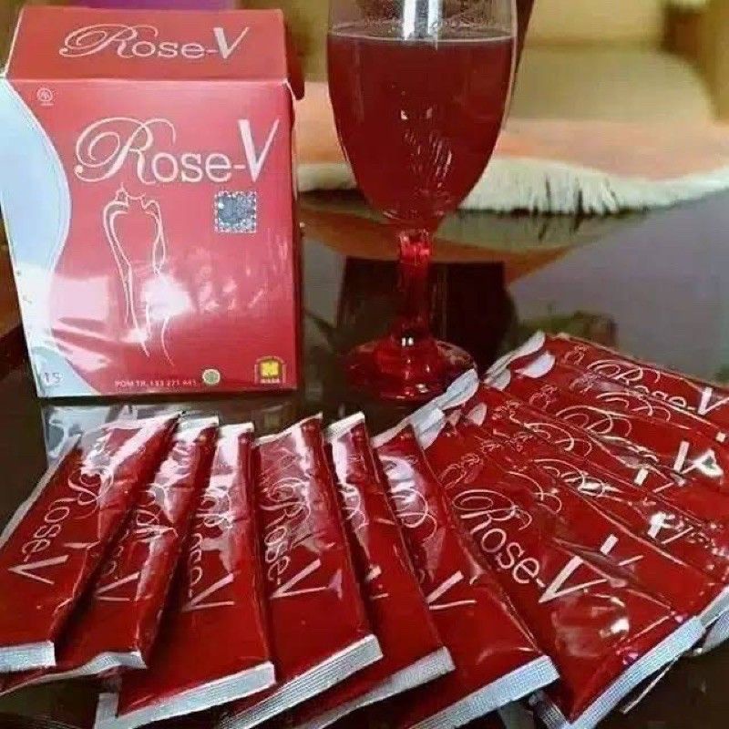 

ROSE V (Persachet) / MINUMAN KESEHATAN MISS V / RAPAT HERBAL SOLUSI KEWANITAAN