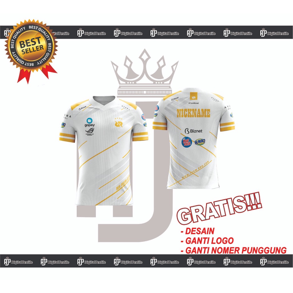 JERSEY ATASAN FULL PRINTING BEBAS DESAIN