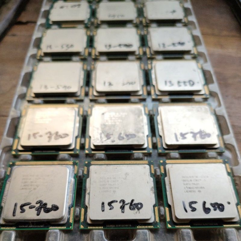 Processor Intel core i3 core i5 gen 1 socket 1156