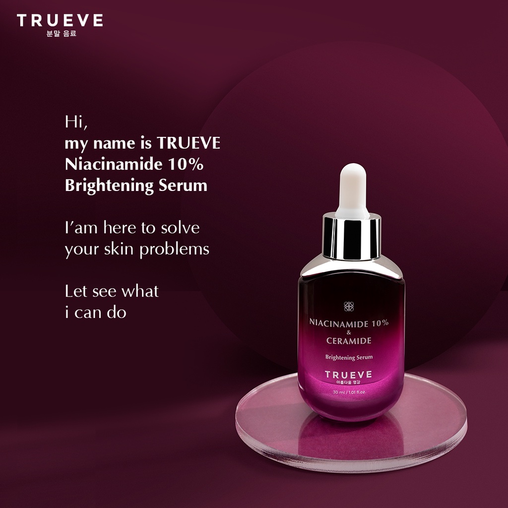TRUEVE NIACINAMIDE 10% & CERAMIDE BRIGHTENING SERUM
