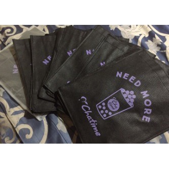 tas Chatime edisi 2020 sisanya edisi 2021 reusable bag medium harga sama dengan ditoko store