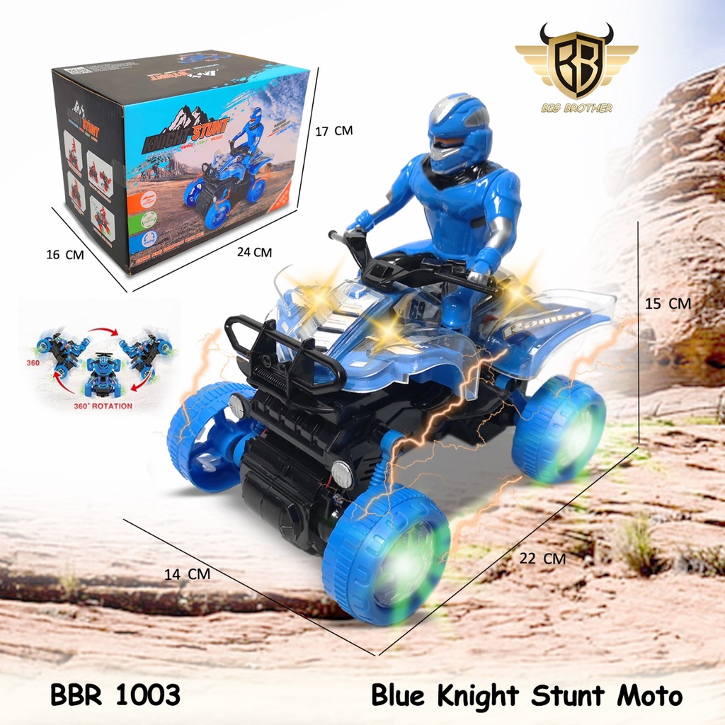 PROMO BBR1003 Motor Gede ATV Baterai Mainan Anak Motoran  MURAH