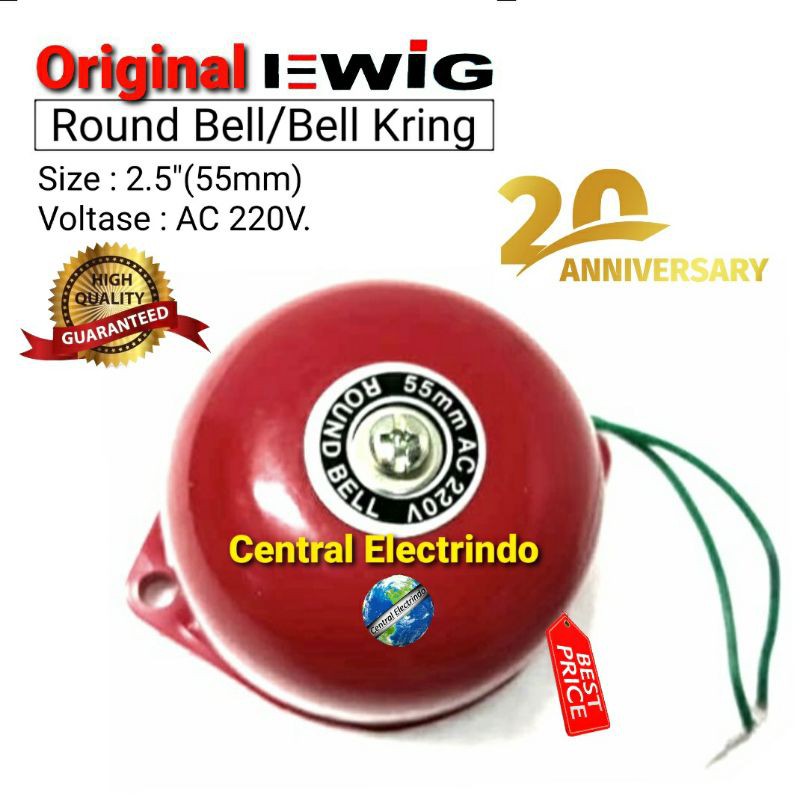 Bell/Round Bell 2.5&quot;(55mm) EWIG.