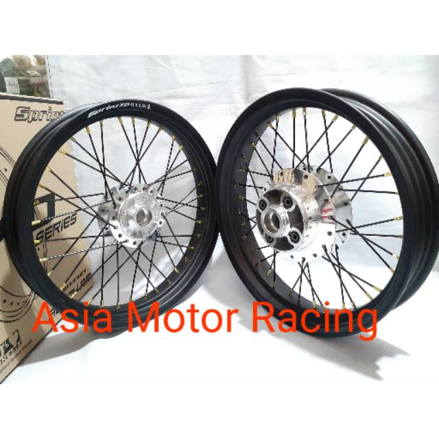 Paket. An Pelek Pelak Velg Sprint XD Jari Ruji Ring 17 MegaPro GLPro Tiger Revo Tiger Verza CB150