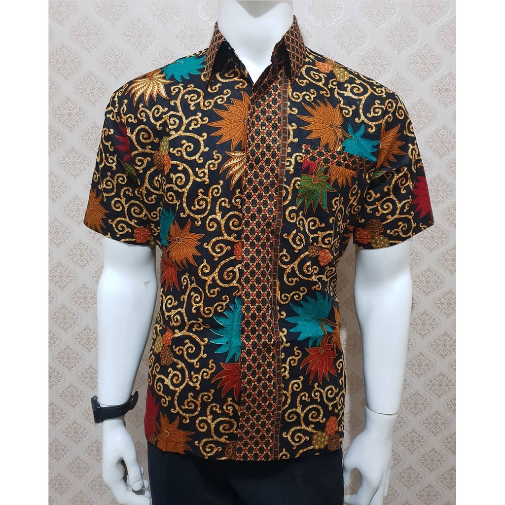 86 Desain Baju  Batik  Warna  Hitam Desaprojek