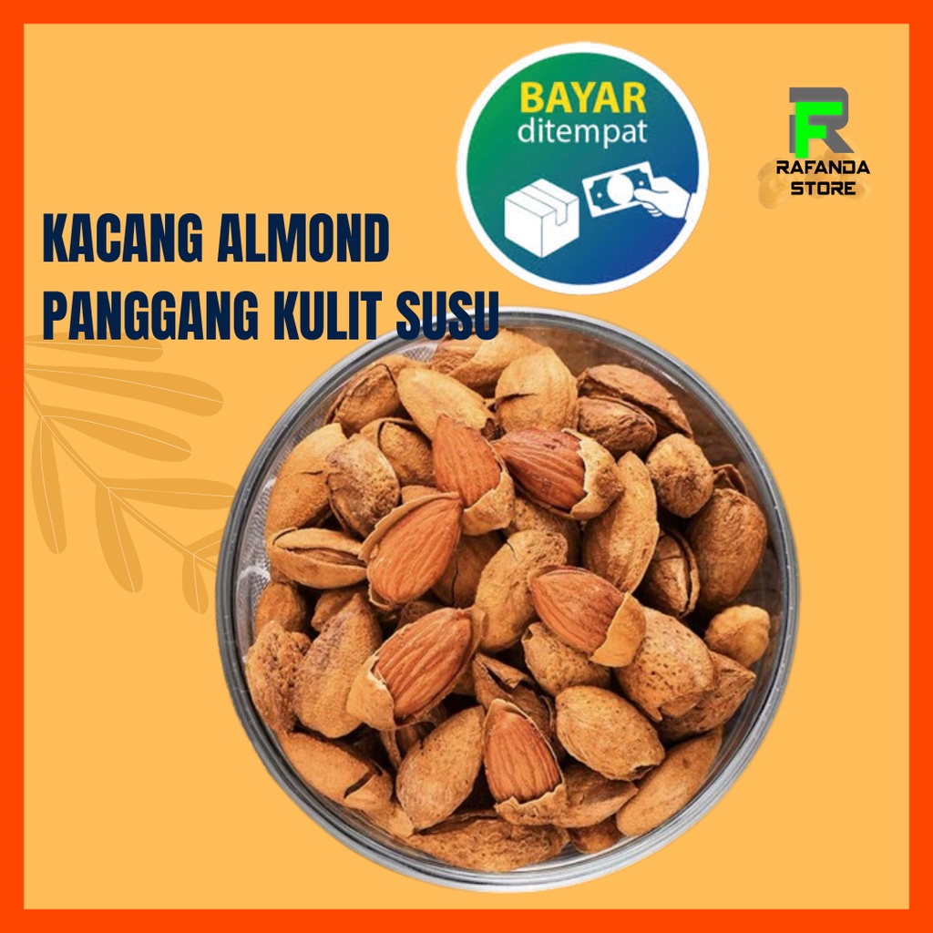 

Kacang Almond Kulit Panggang 1 kg