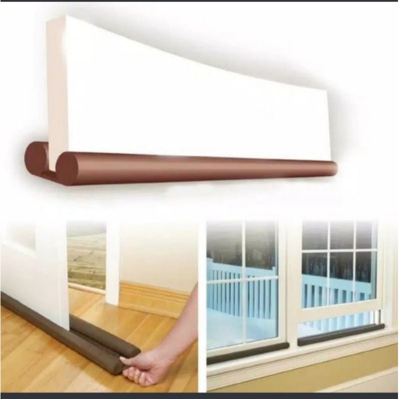Penutup Celah Bawah Pintu Anti Debu Kecoa Seal Door Pengaman Furniture