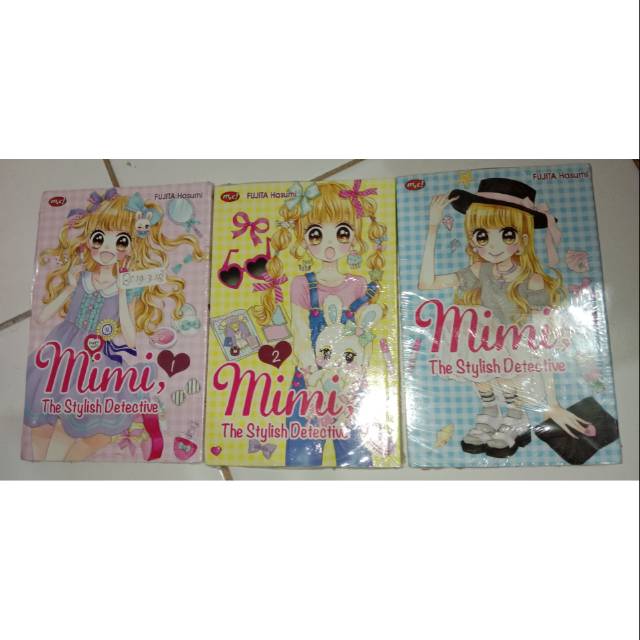 KOMIK MURAH 5.000 Mimi The Stylish Detective vol 1, 2, 3 oleh Fujita Hasumi (penerbit m&c)